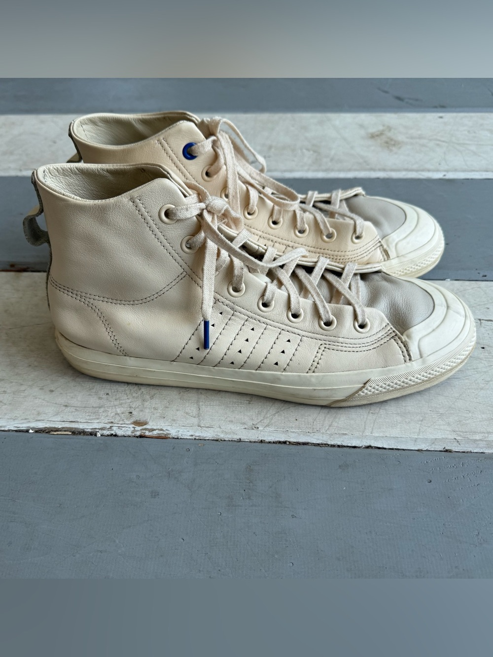 Adidas PW Nizza Hi RF sneakers Pharrell Williams Sz11 - Picture 2 of 6